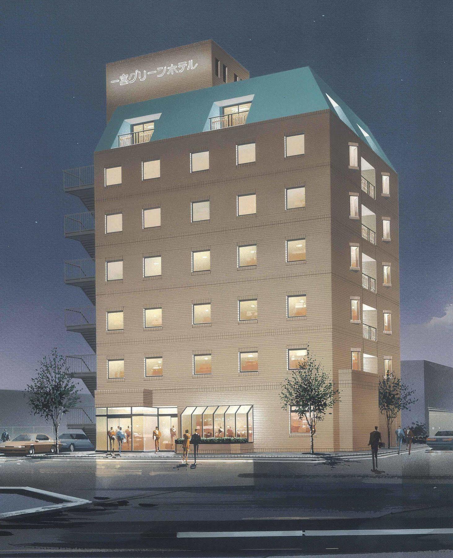 Ichinomiya Green Hotel Ichinomiya (Aichi) Exterior foto